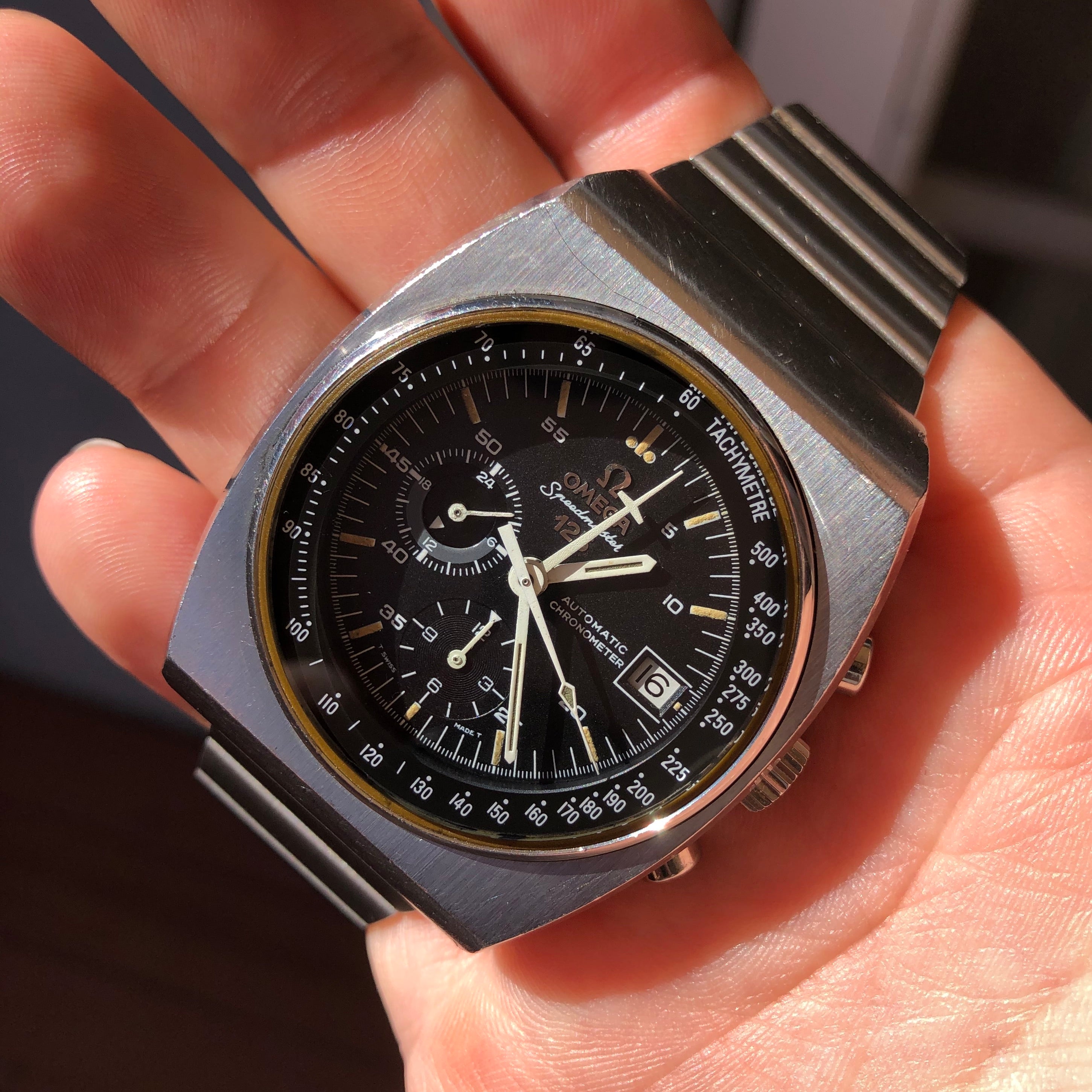 omega speedmaster automatic vintage