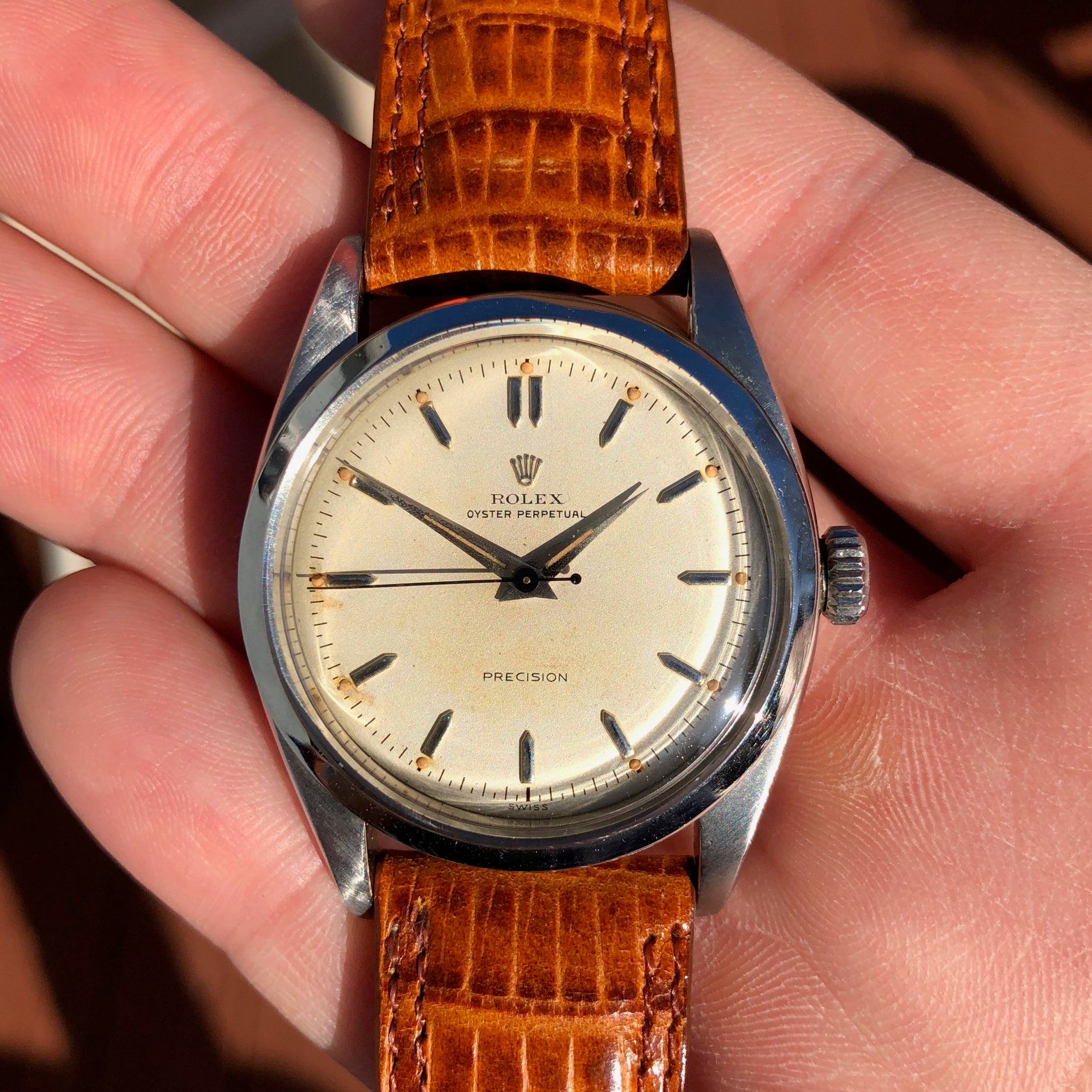 Awesome Vintage Rolex Oyster Perpetual in the world Check it out now!