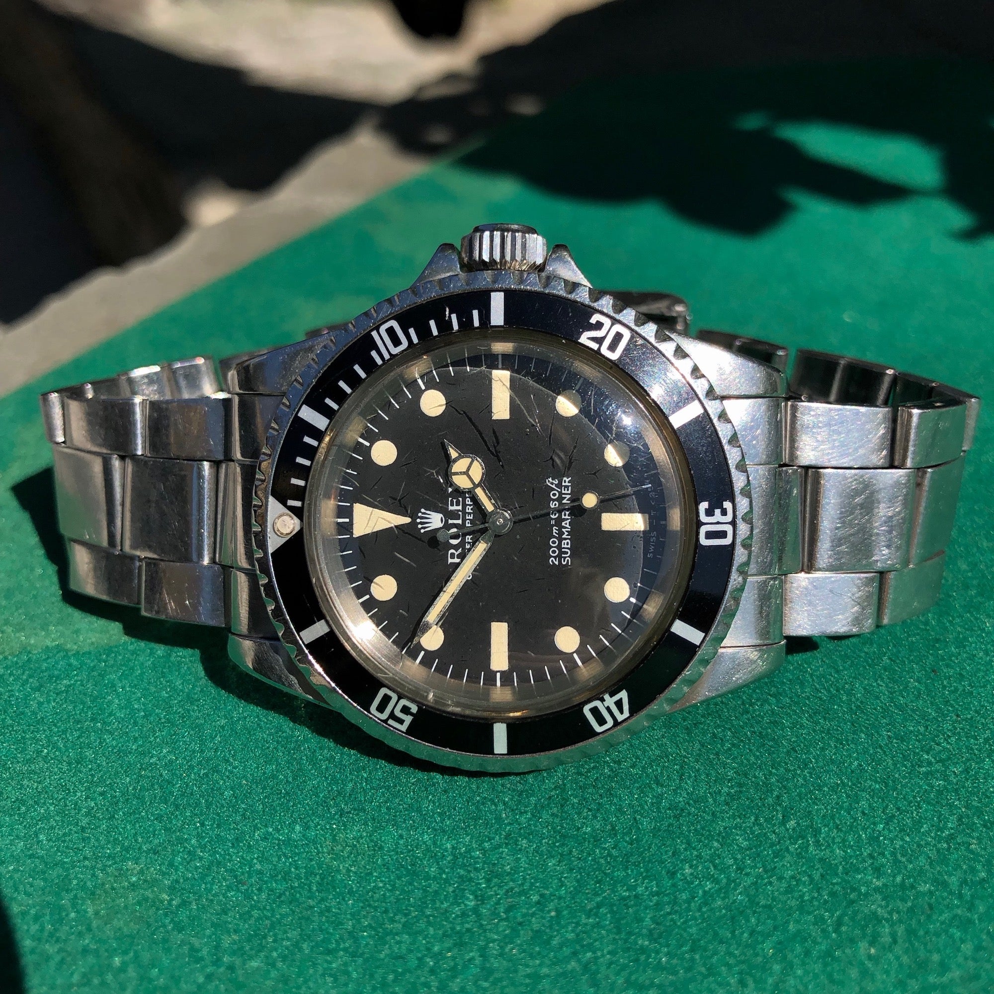 matte black submariner