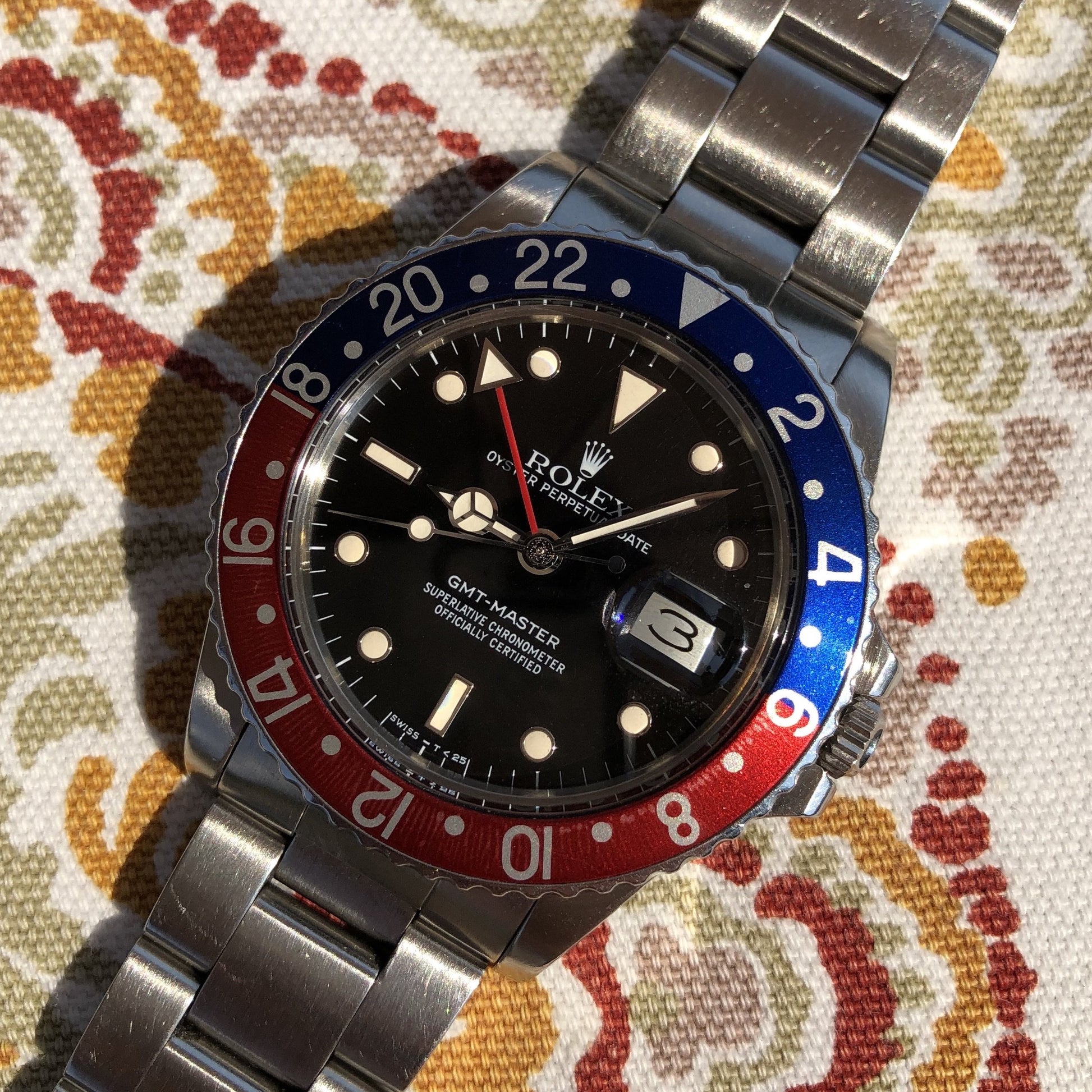 rolex gmt master 1984