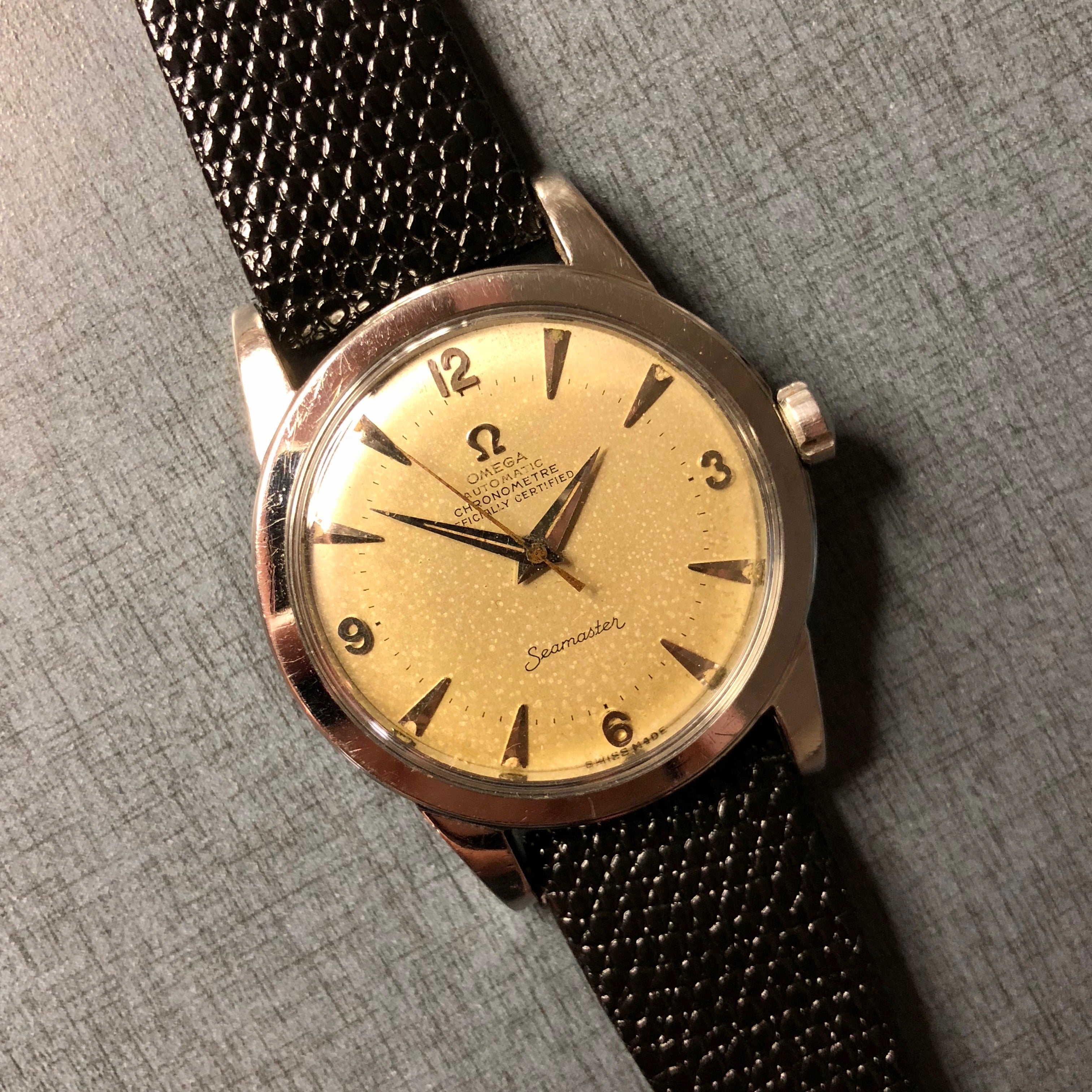 1952 omega seamaster bumper