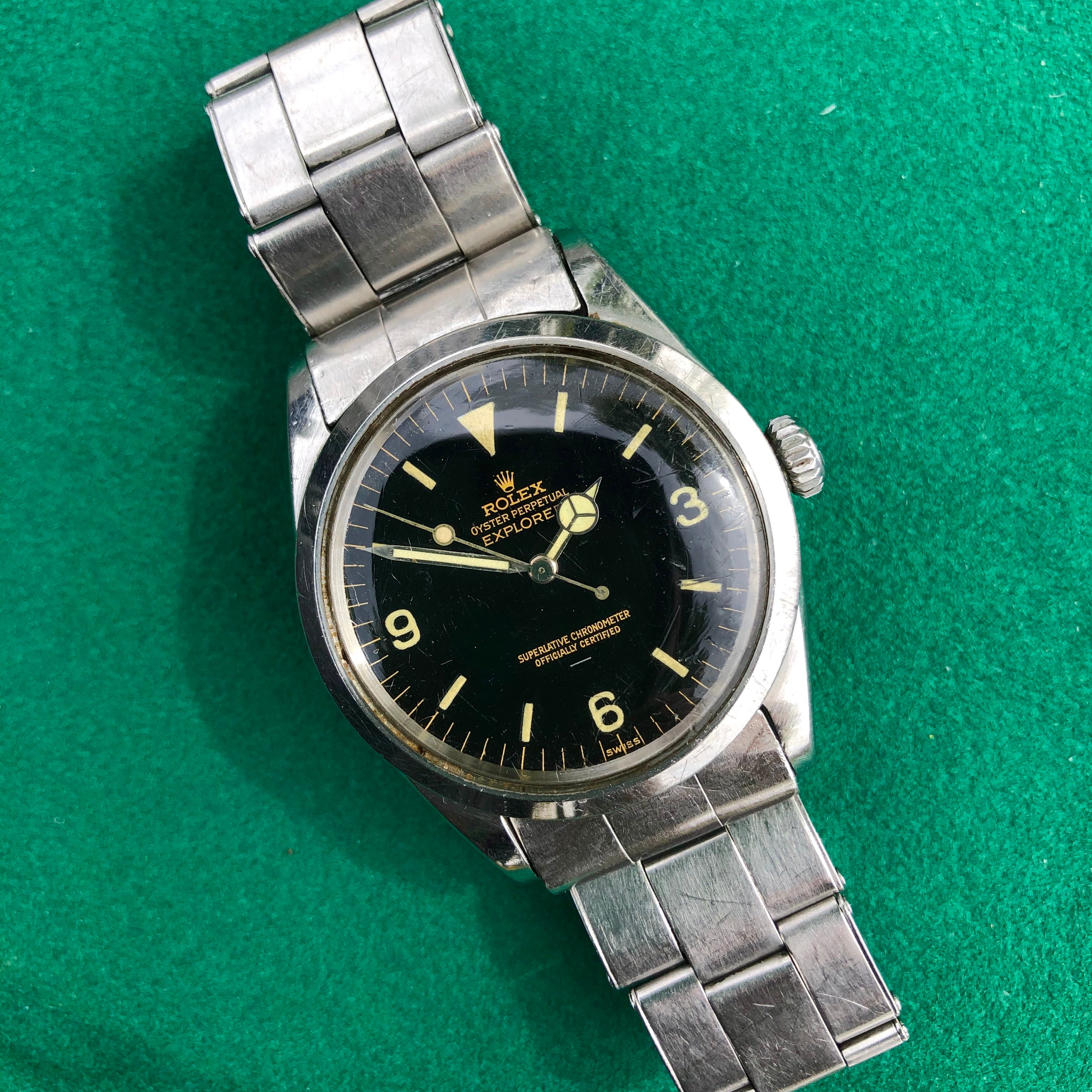 rolex oyster perpetual explorer 1016