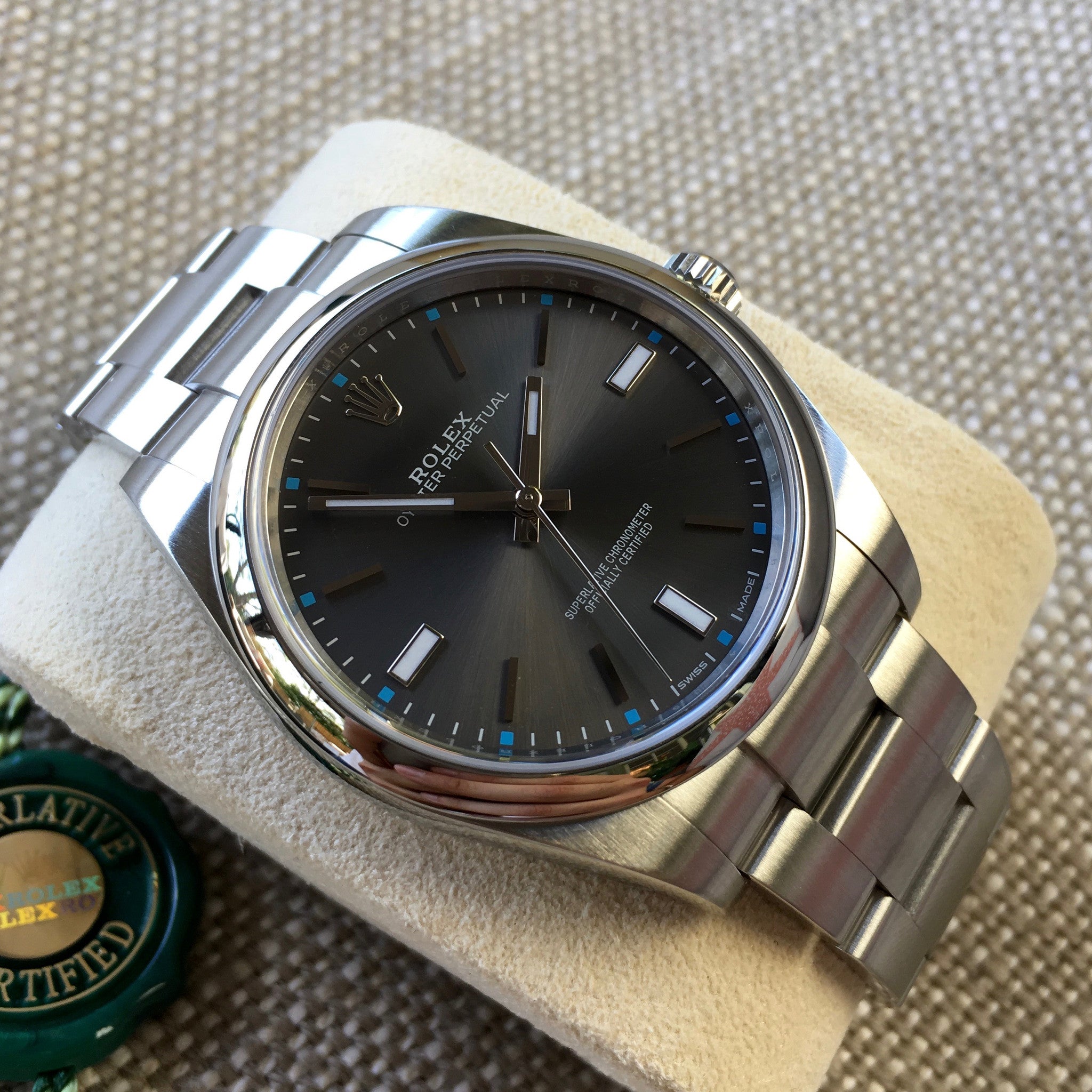 dark rhodium oyster perpetual