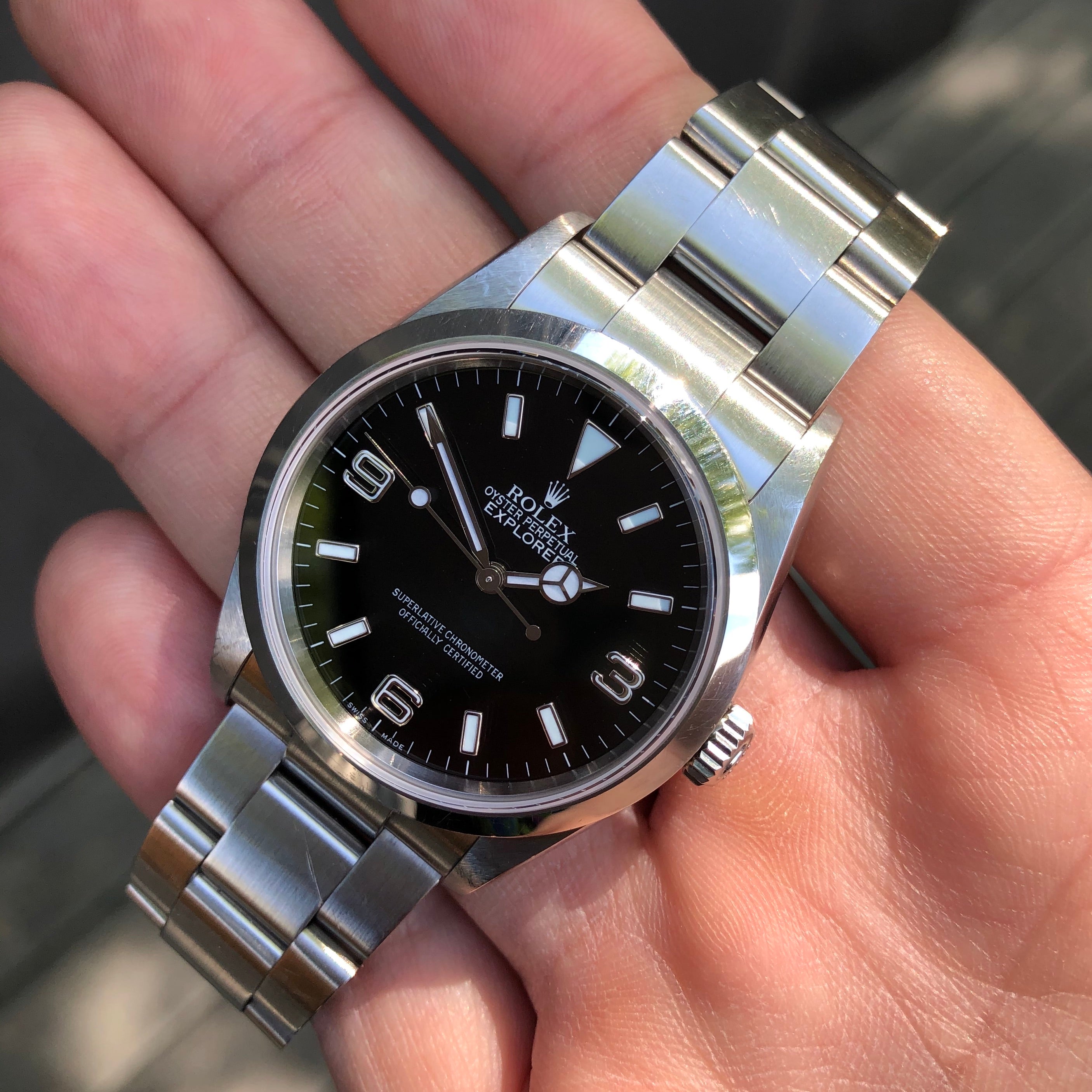 Rolex Explorer 114270 Oyster Perpetual 