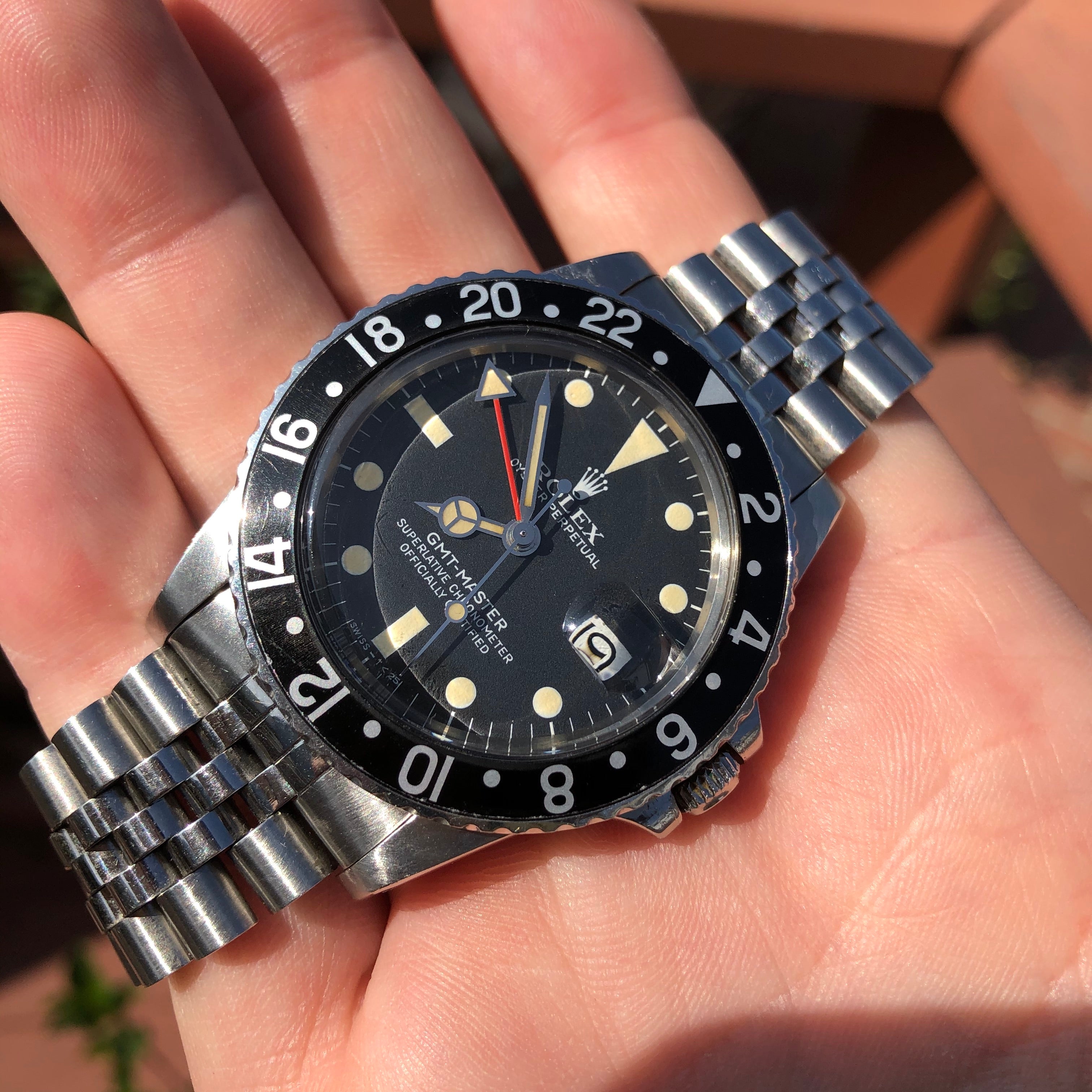 rolex gmt master 1982