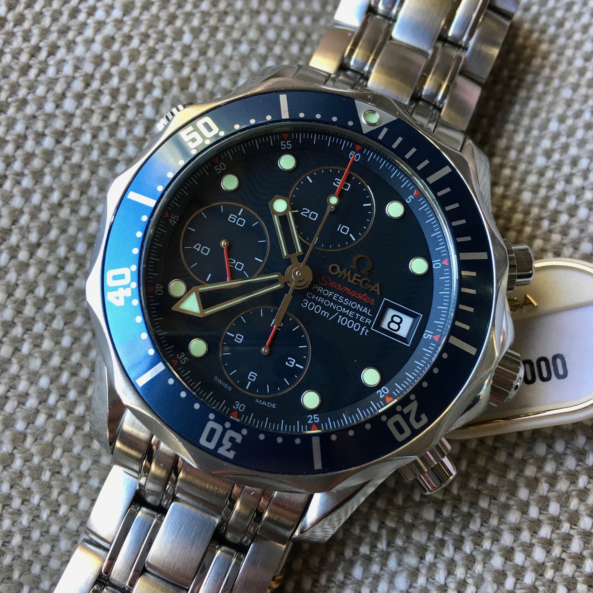 omega seamaster chronograph james bond