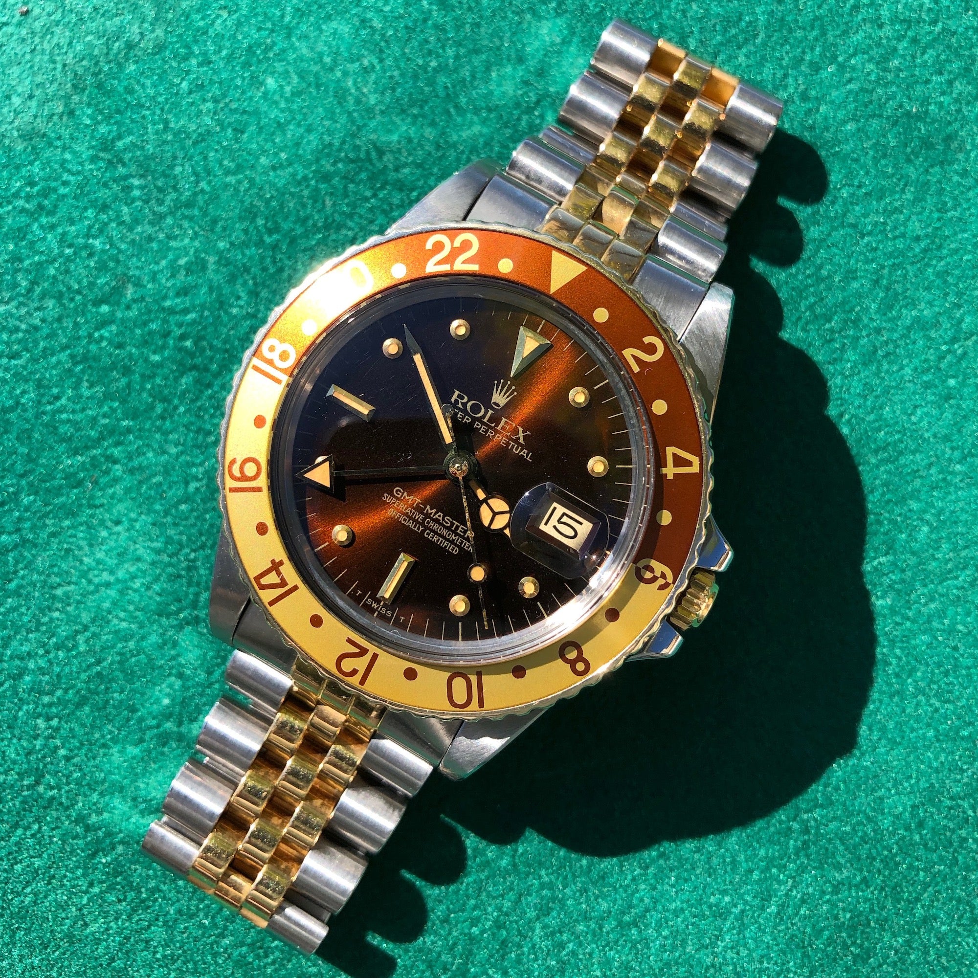 rolex gmt tiger eye