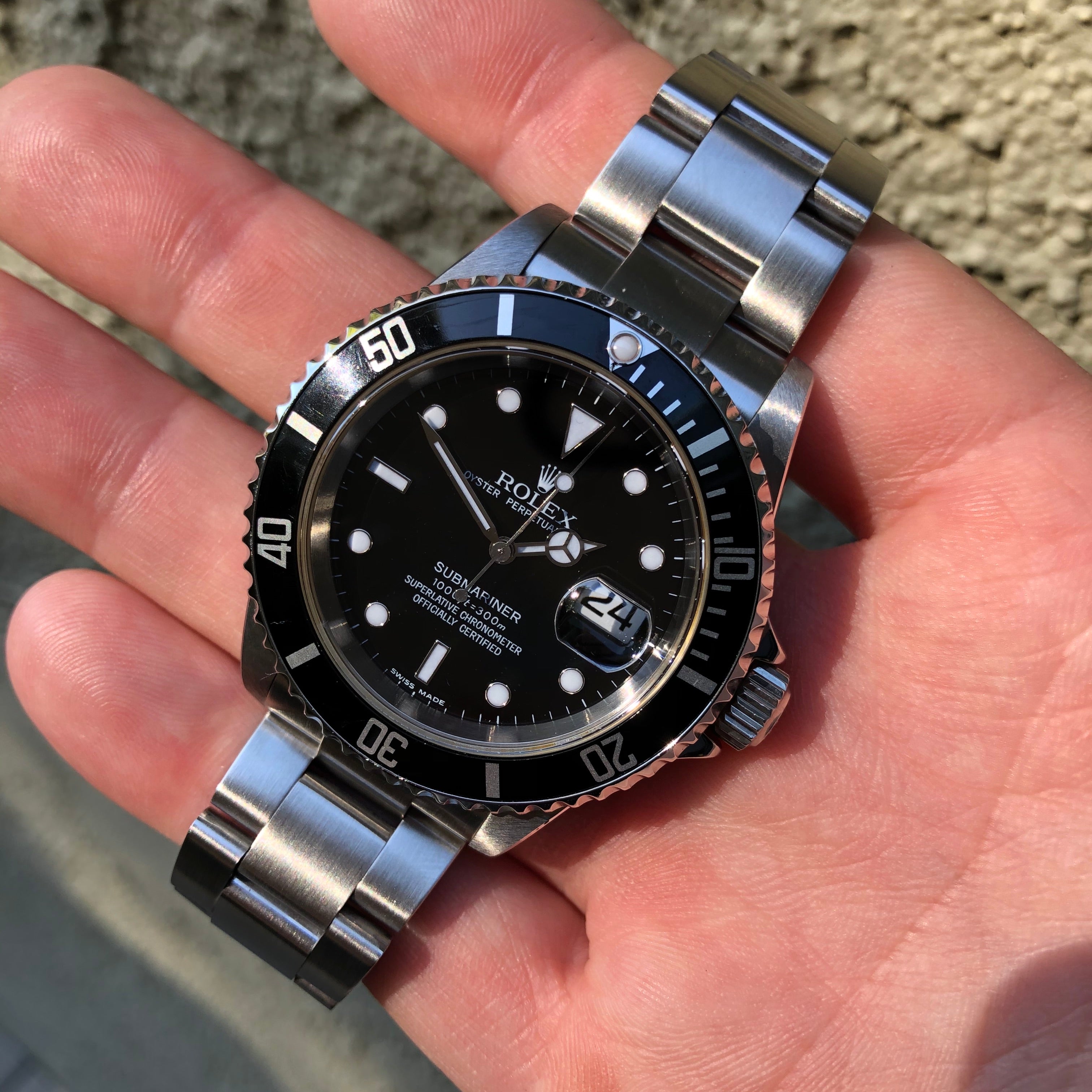 rolex submariner 2005