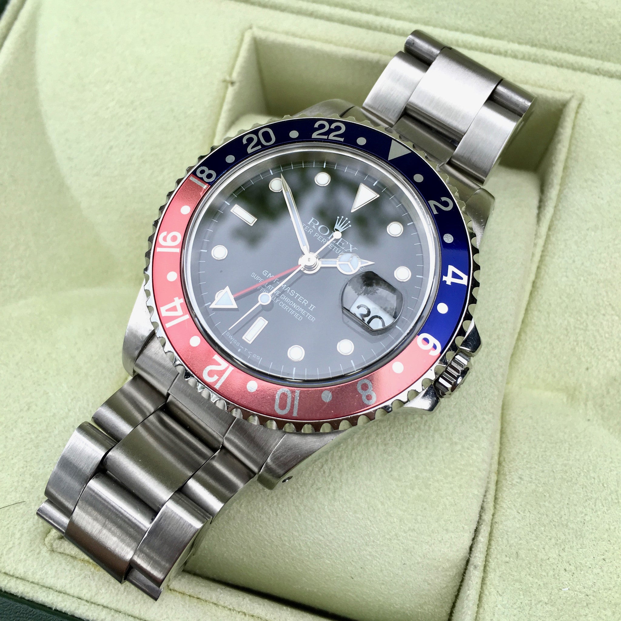 rolex gmt master 1997