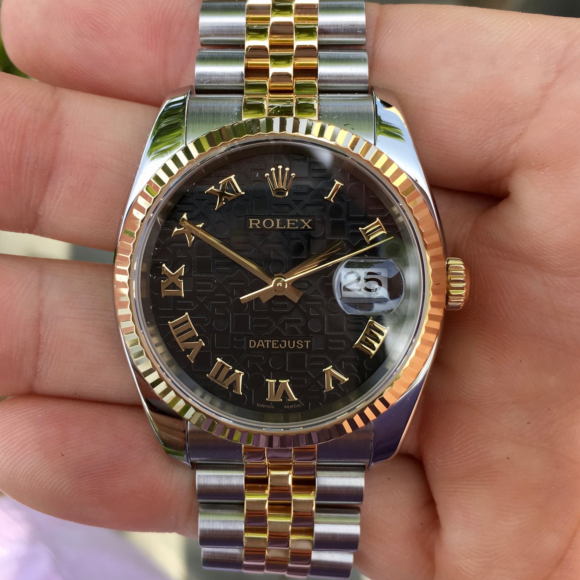 rolex datejust 50th anniversary