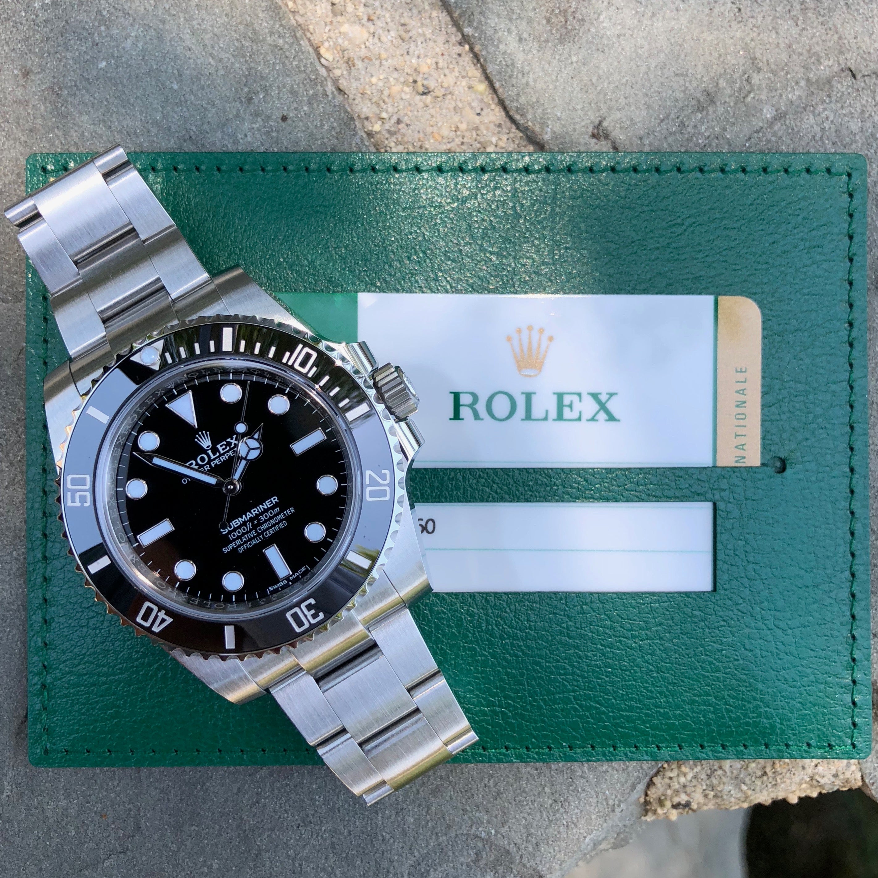 rolex submariner 2018 no date