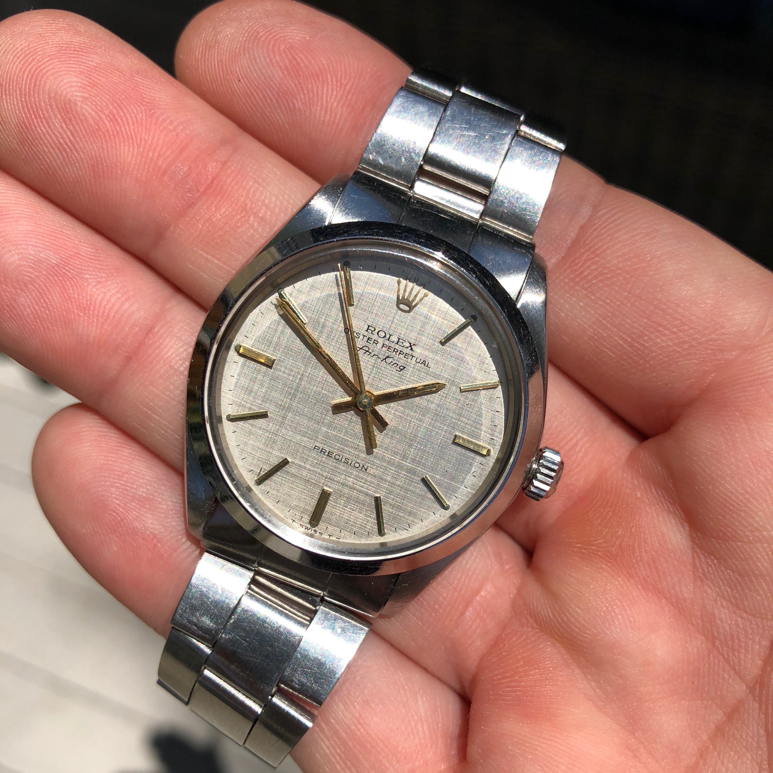 old rolex air king
