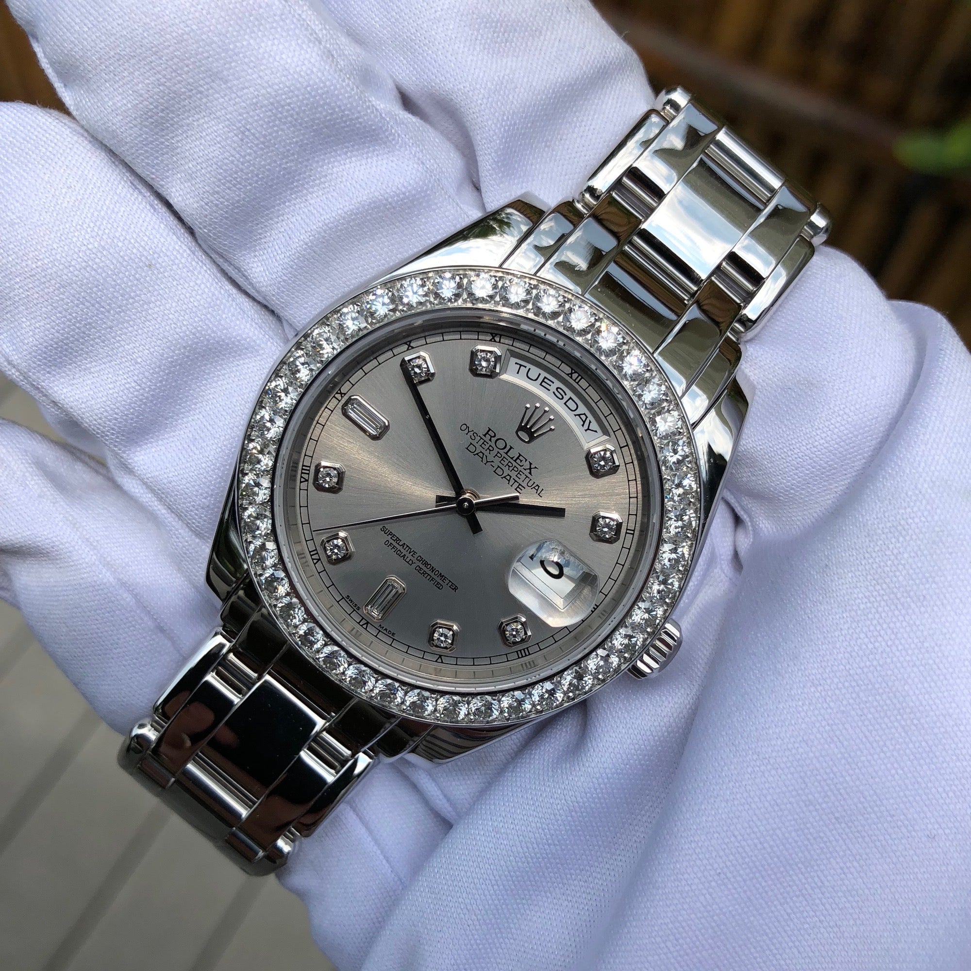 Rolex Pearlmaster 18946 Platinum 39mm 