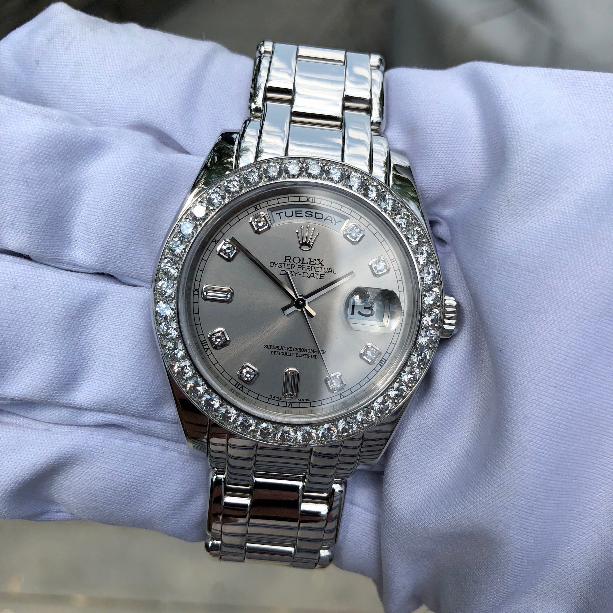 rolex platinum pearlmaster