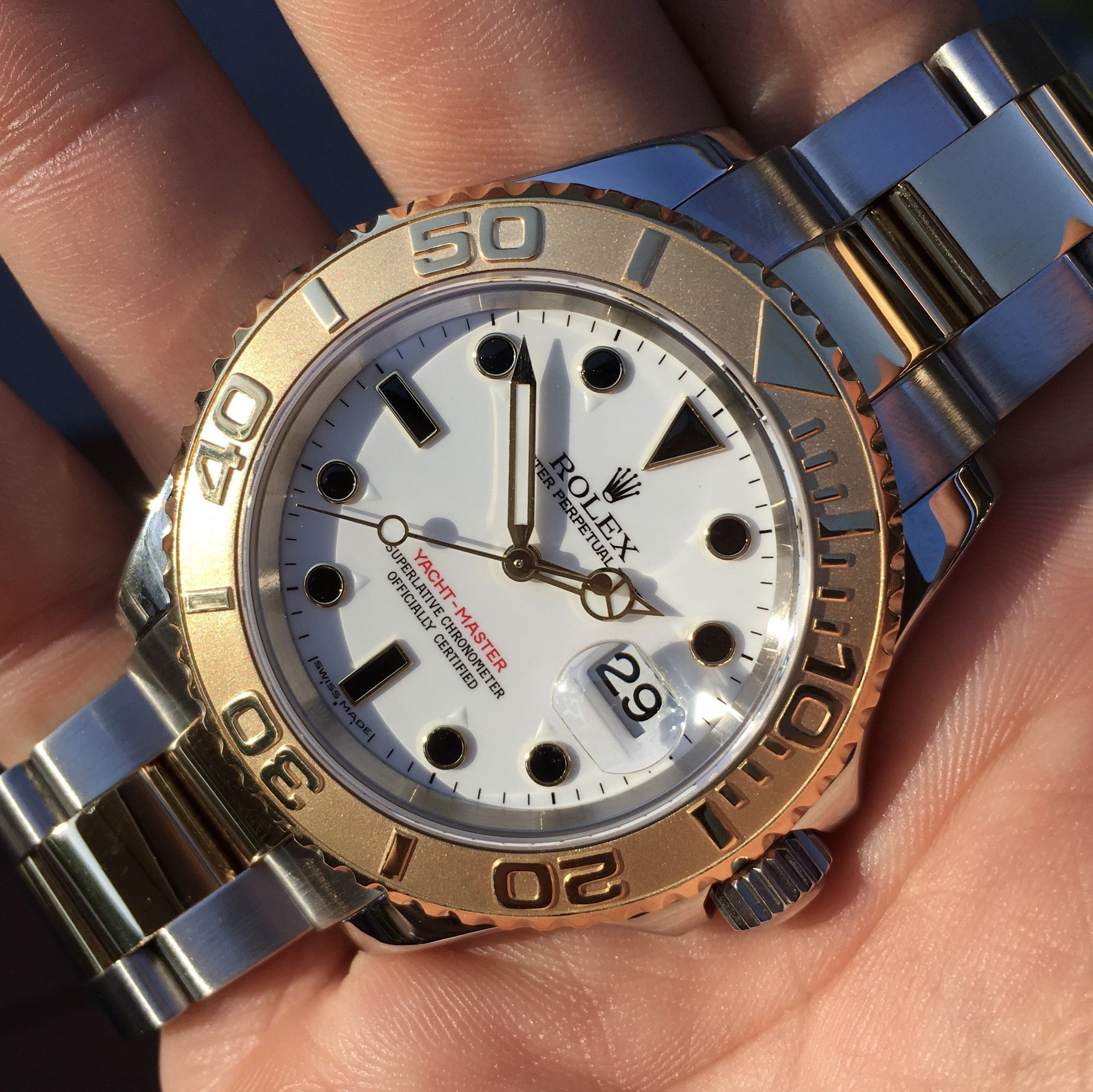 rolex yachtmaster 16623