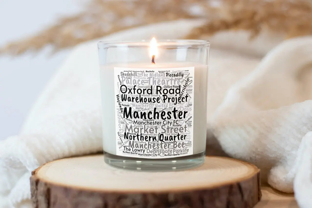 Personalized Photo Soy Candle – Cozy Light Candle Co.