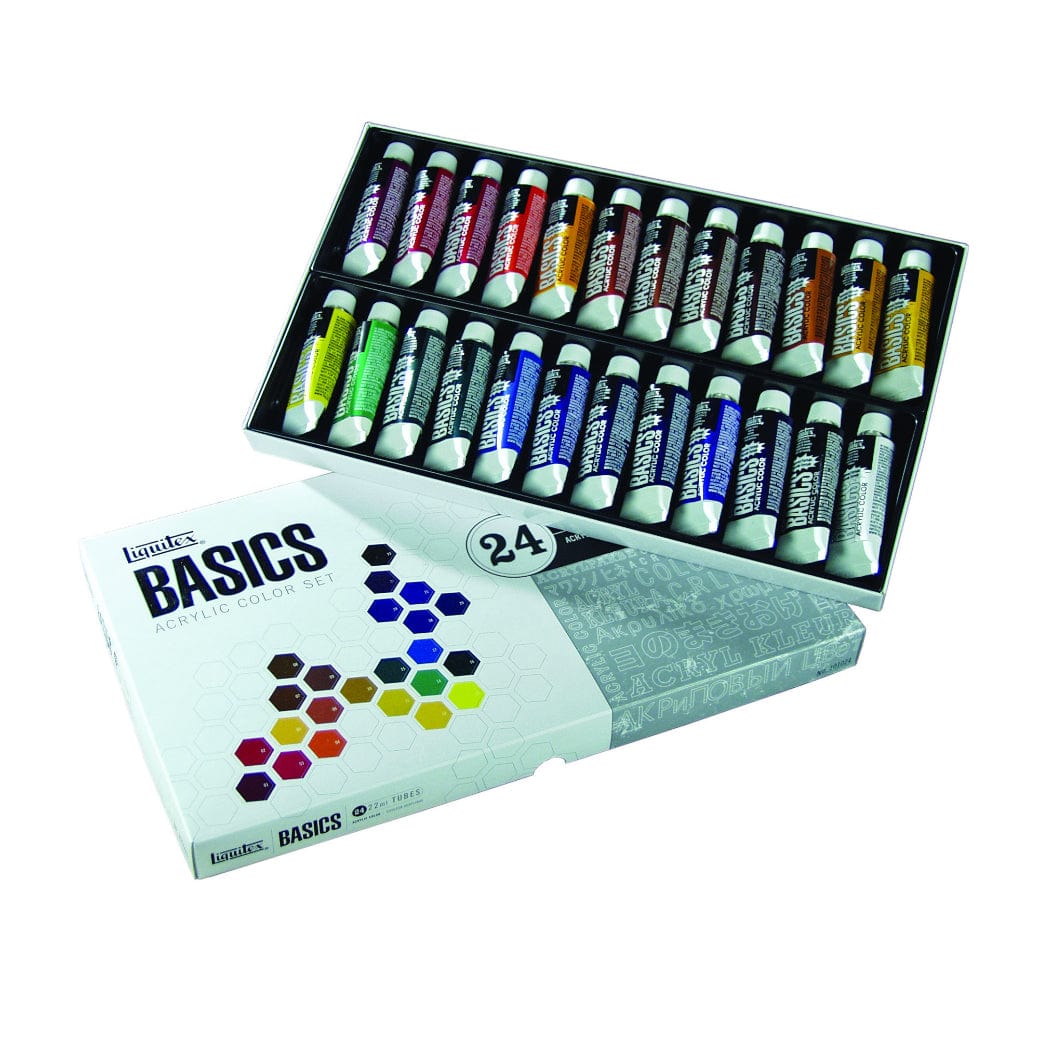 BASICS Acrylic Color Clear Box Set