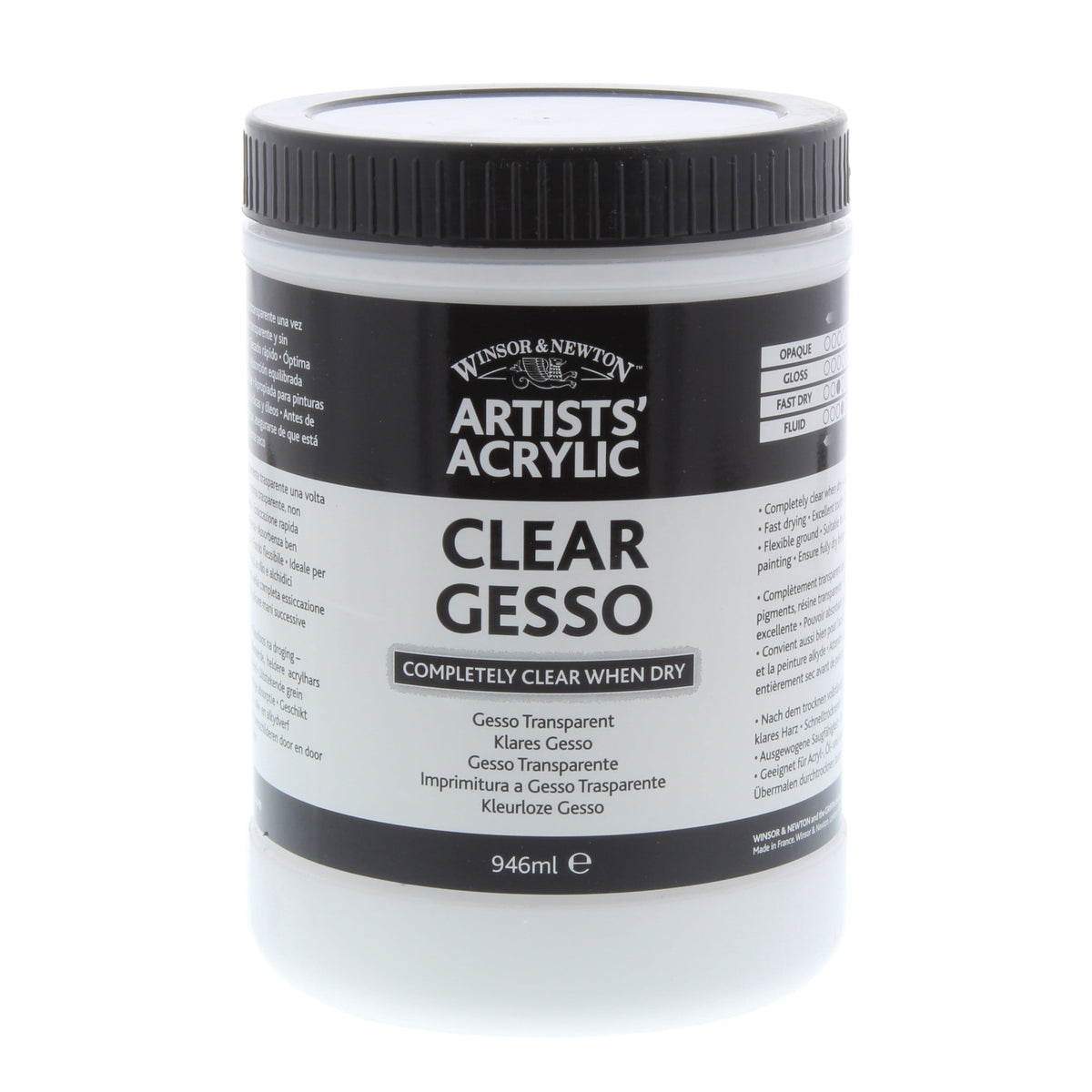 Liquitex - Acrylic Clear Gesso - 1 Gallon