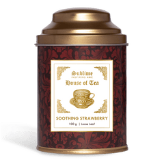 Soothing Strawberry Tea – 100G - Sublime House of Tea