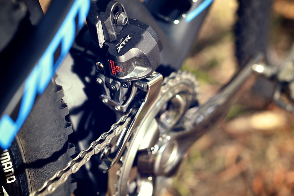 Shimano XTR Di2 Derailleur on expensive ebike