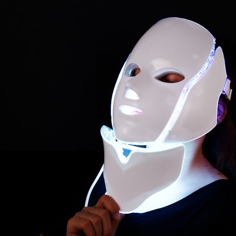 Masque ultrasonique LED 3.0  Luminothérapie et électrostimulation du