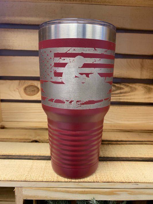 Star Valley Braves 30 oz Maroon Tumbler – Outlaw T's