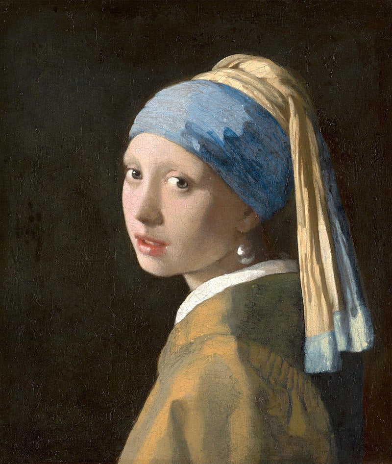 Johannes Vermeer Girl With A Pearl Earring painting.
