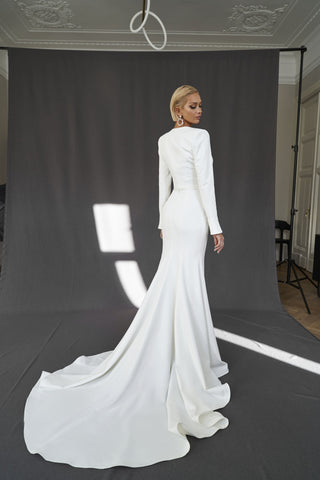 Long Dresses With Sleeves For Wedding