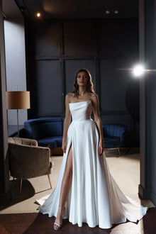 Strapless wedding dress - Soliya  Wedding Dresses & Evening Gowns