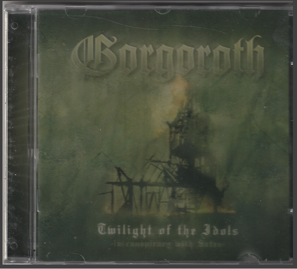 Gorgoroth - Twilight Of The Idols (In Conspiracy With Satan) CD – skilometal