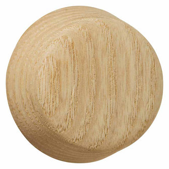 The stainable unfinished version of the Amerelle decorative wood dimmer knobs