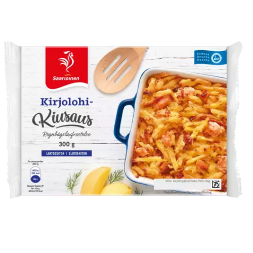 Saarioinen Rainbow Trout Casserole 300g – Finnish Fresh Food