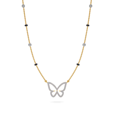 Shop this Kajol Diamond Mangalsutra