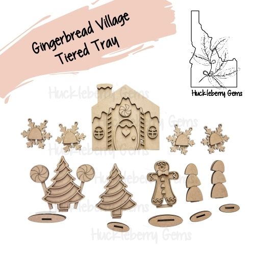 Christmas Tiered Tray Kit