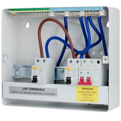 Dual RCD Consumer Unit