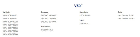 JCC Lighting V50 LED Downlight Dimming