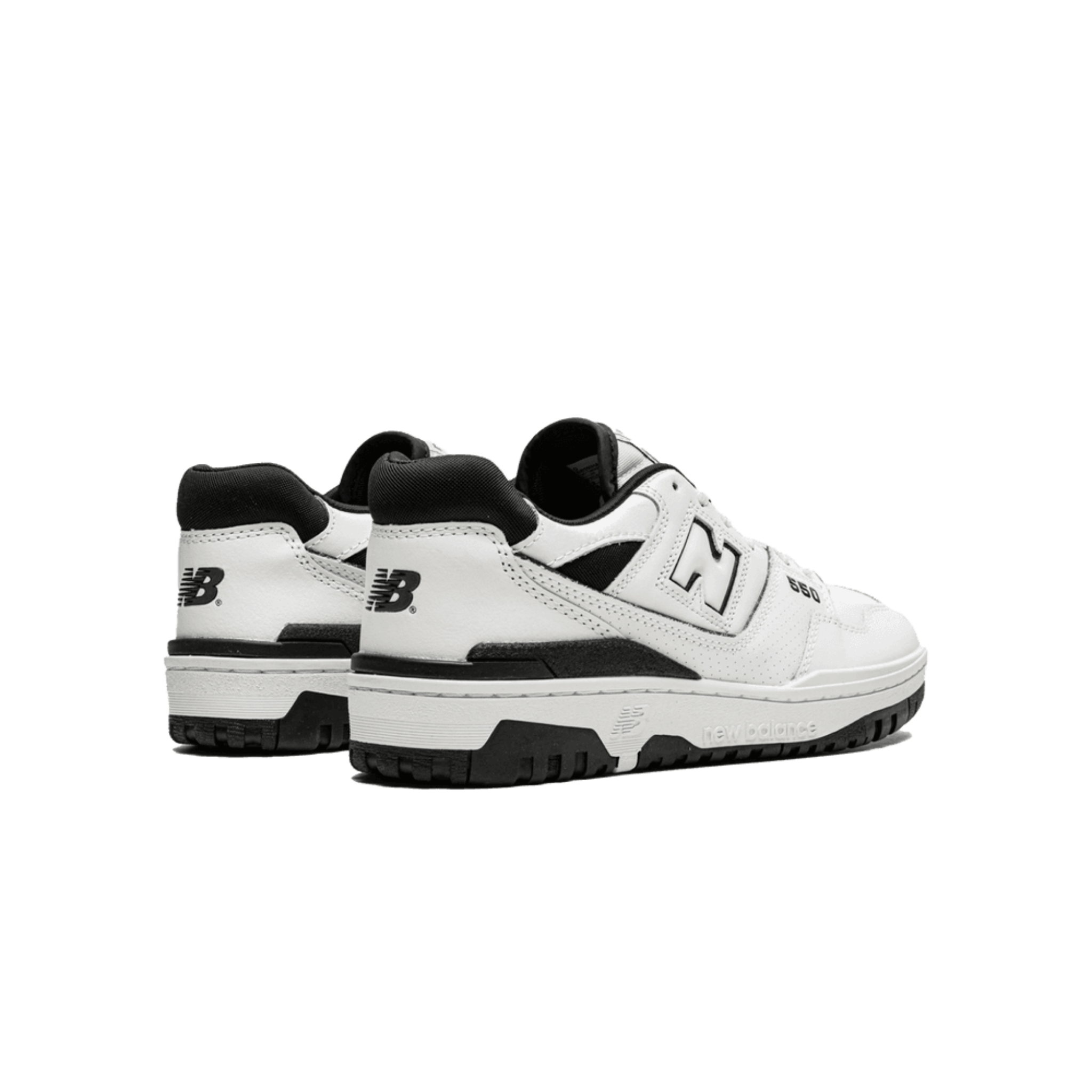 new balance 550 white black