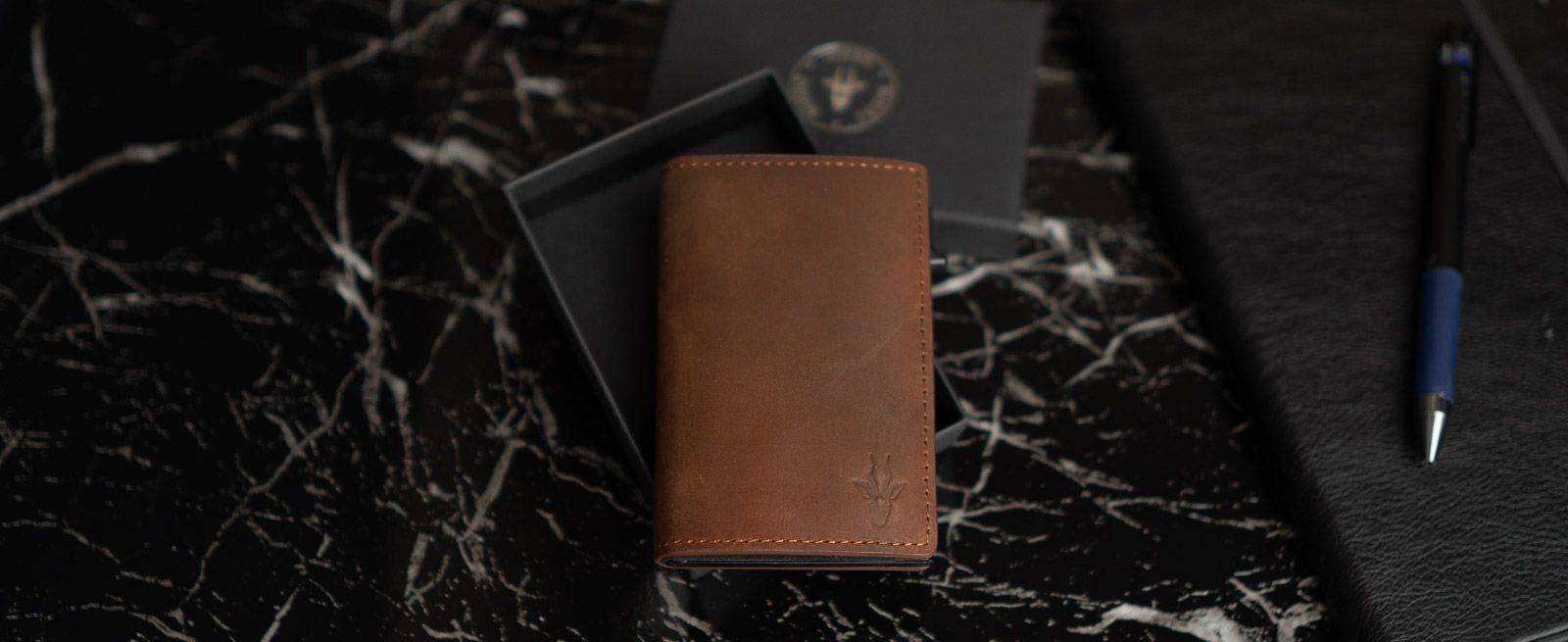 custom genuine leather wallet
