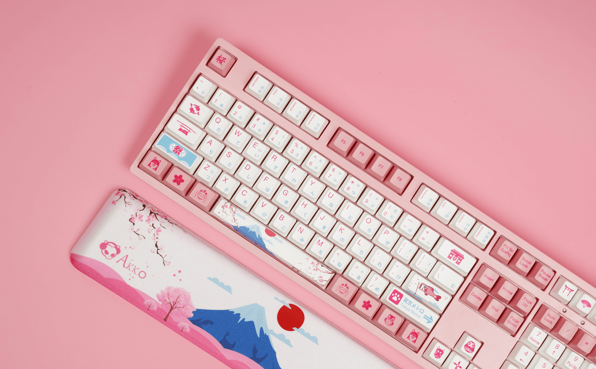 Akko World Tour-Tokyo R2 Wrist Rest