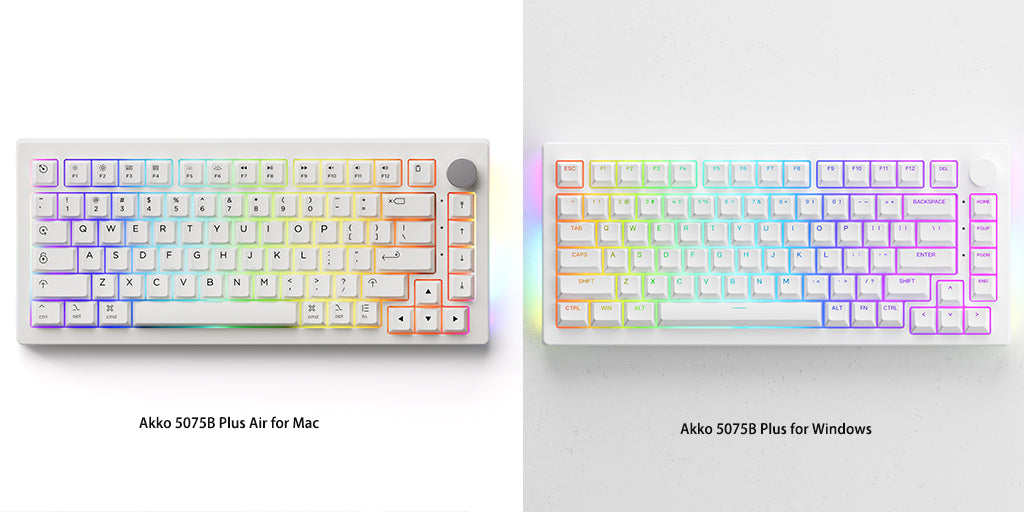 Akko 5075B mechanical keyboard for Mac and Windows