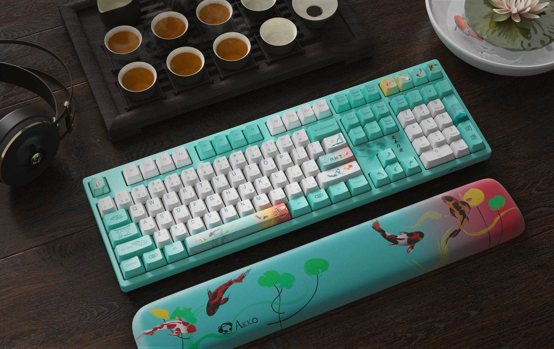 Akko Monet’s Pond Wrist Rest