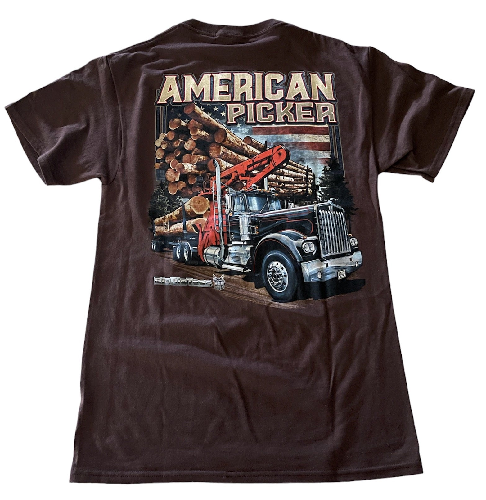 Big Rig Tees 'American Picker' Trucker T-Shirt – dieselpowerplusstore