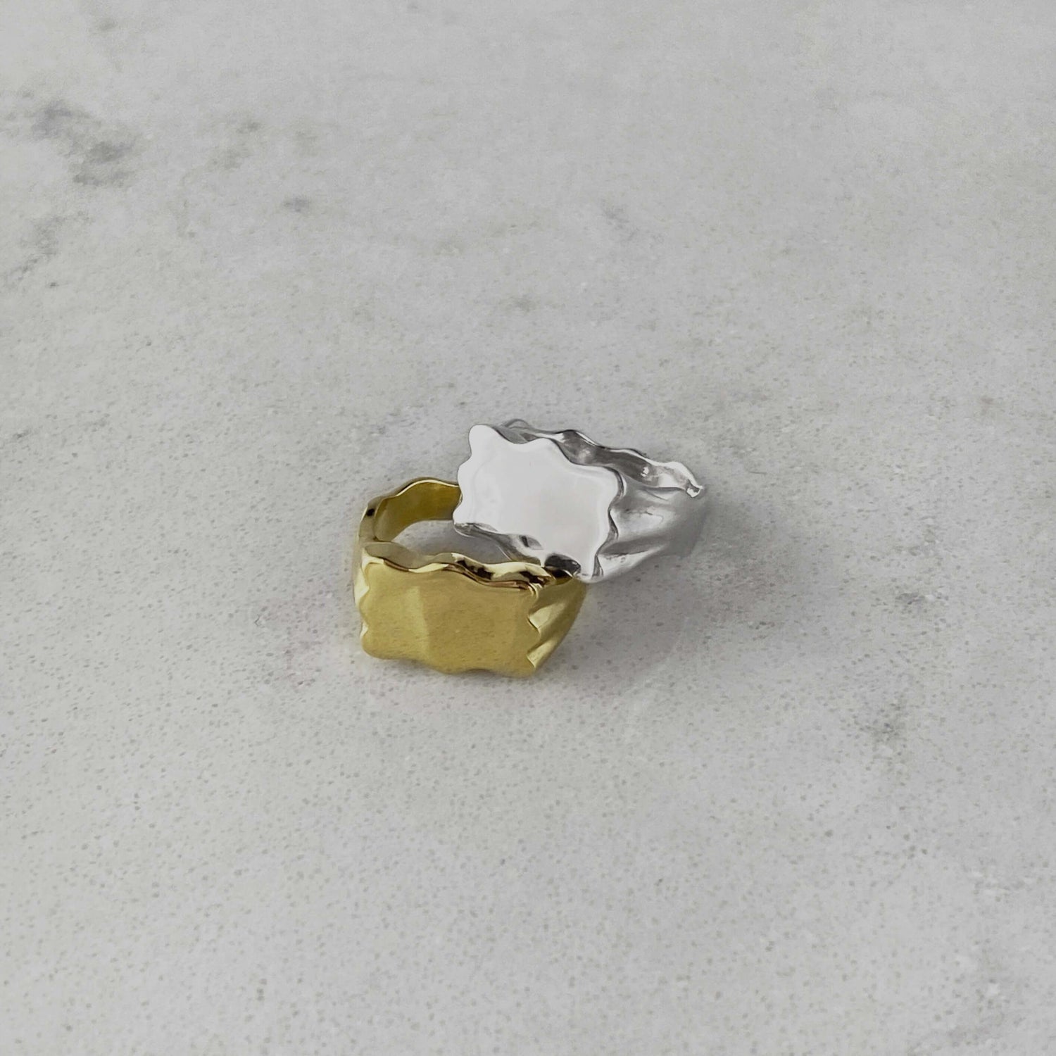 Edvard Signet Ring by Aur Studio, in silver