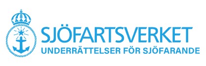 Sjäfartsverkets Underättelse för sjöfarande logotype