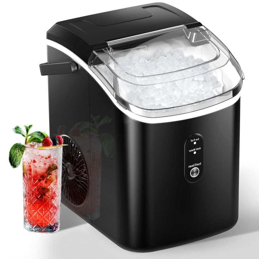 Nugget Ice Makers Countertop with Soft Chewable Pellet Ice, Pebble Ice  Maker Mac