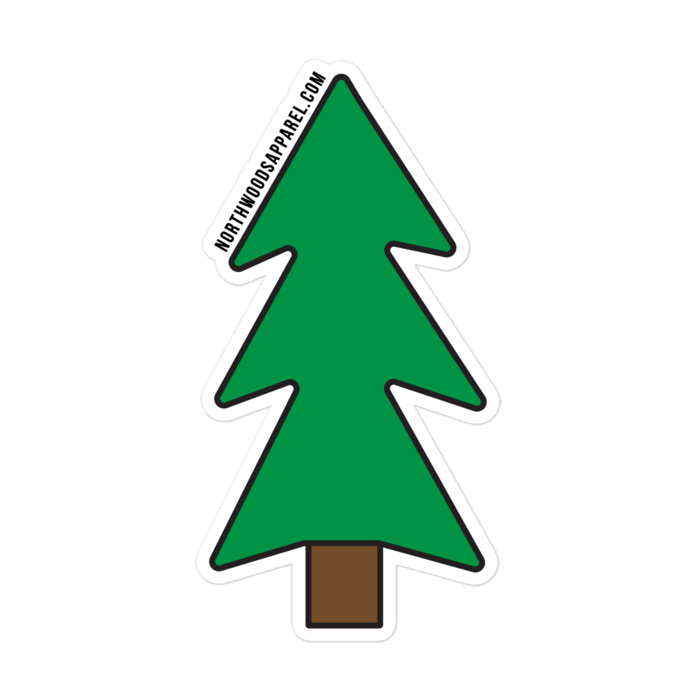Tree Vinyal Sticker - North Woods Apparel