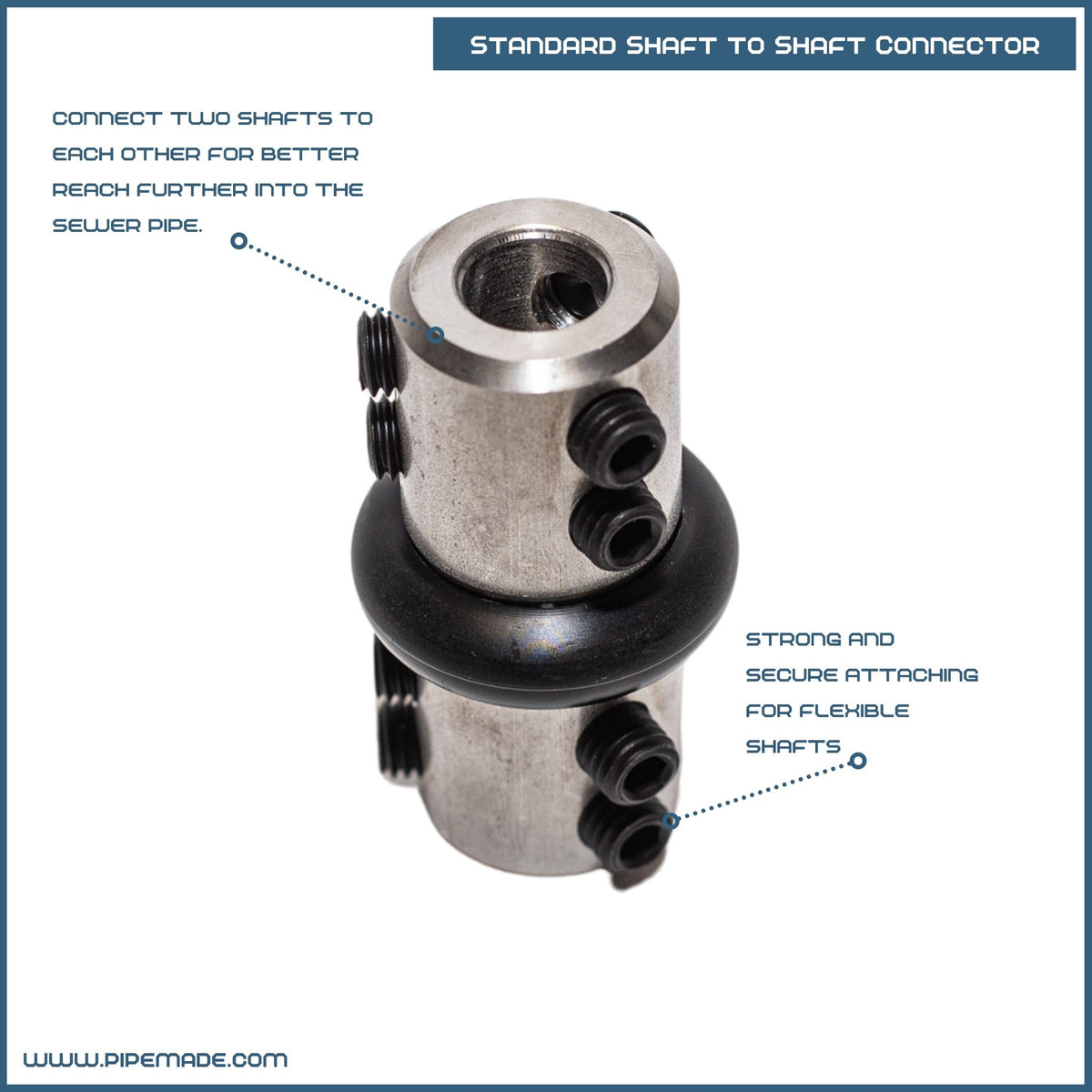 Flexible Shaft Set With Friction Bearings