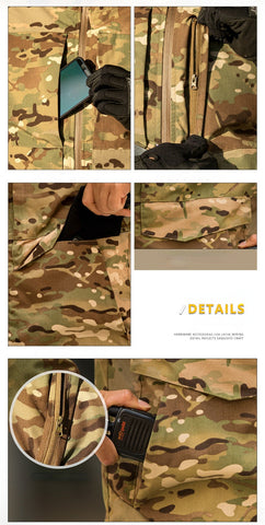 winter warm tactical military thermal jacket
