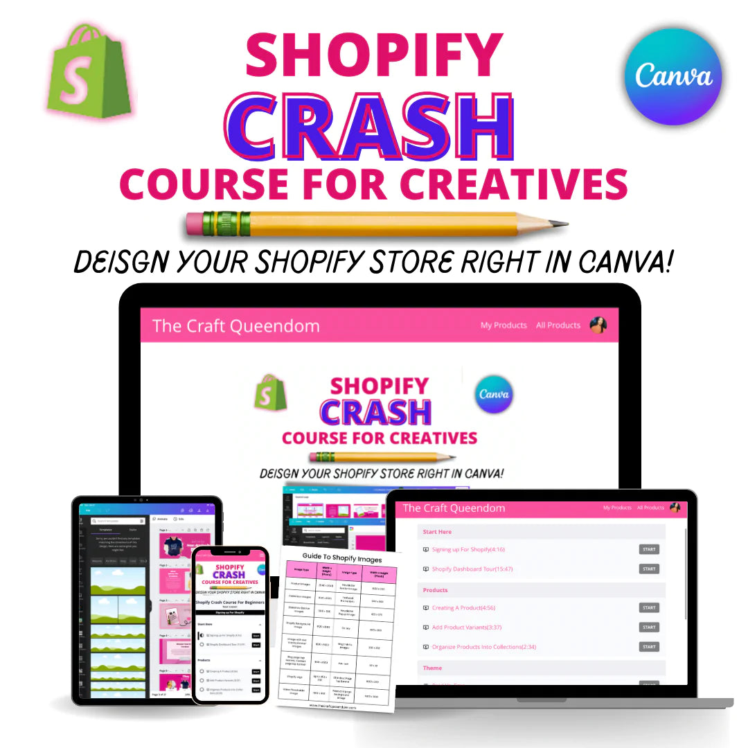 Shopify Crash Course For Creatives