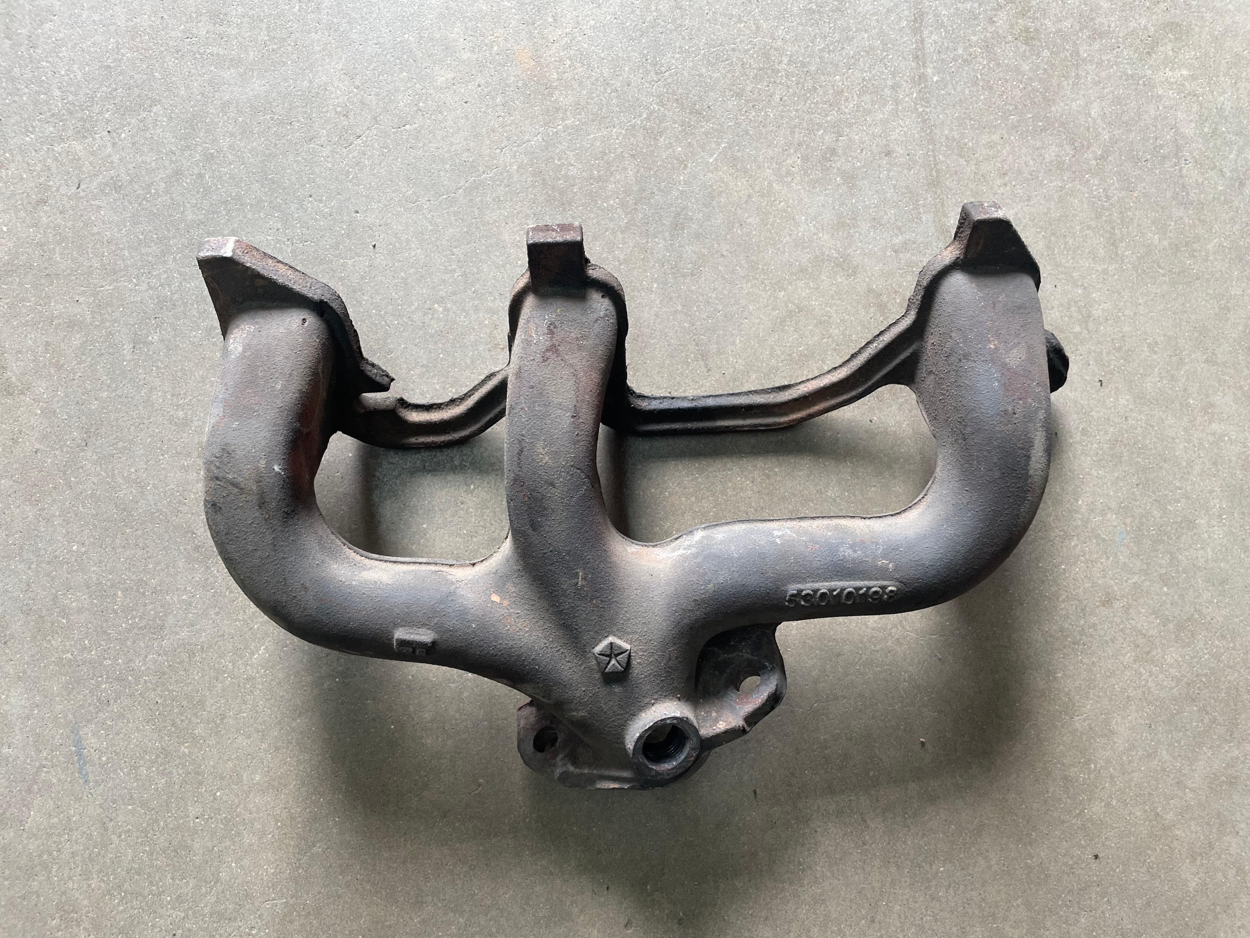  I6 Rear Exhaust Manifold for Wrangler TJ (99-06), Cherokee XJ (99 | FN  Jeep